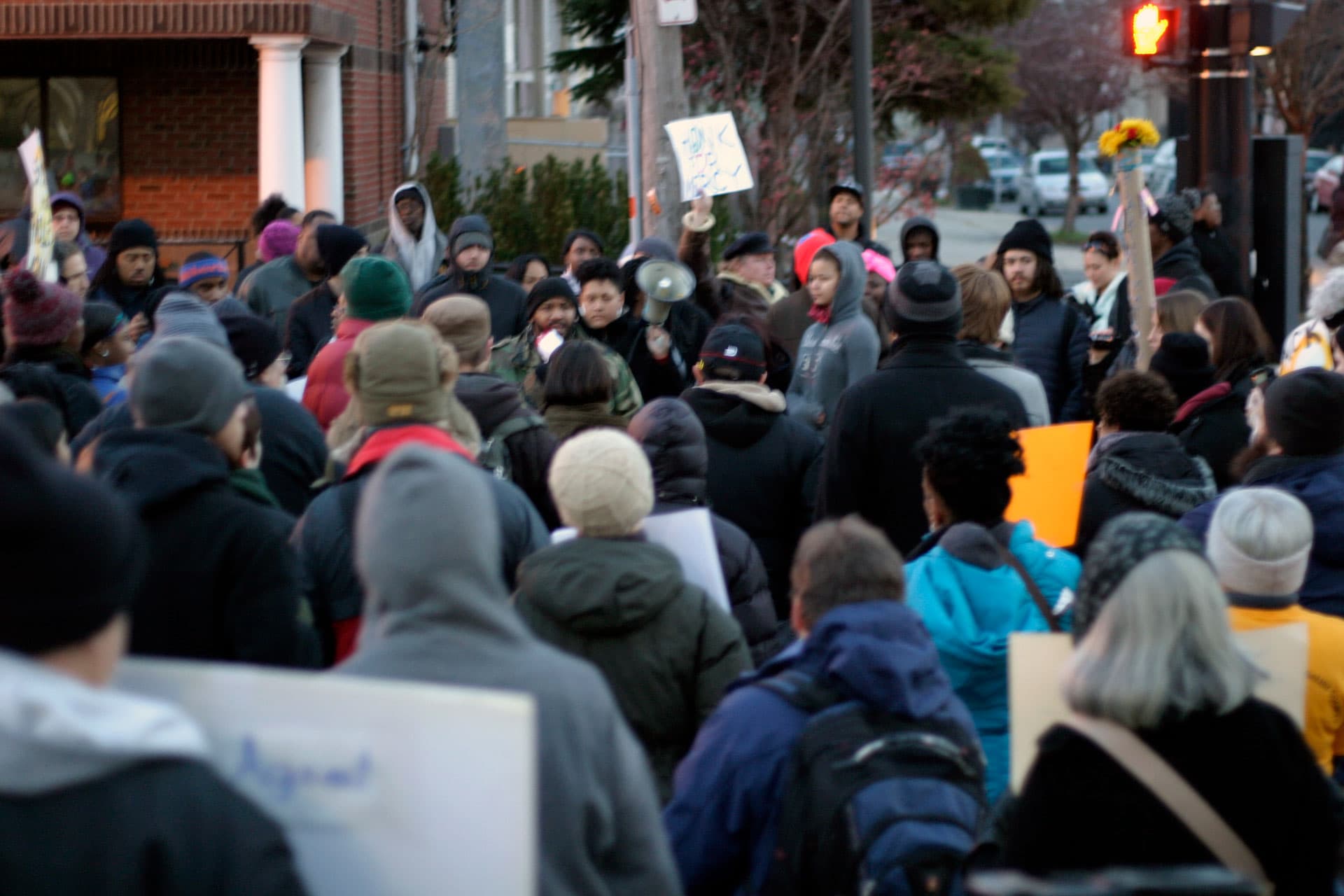 Demonstration in NYC